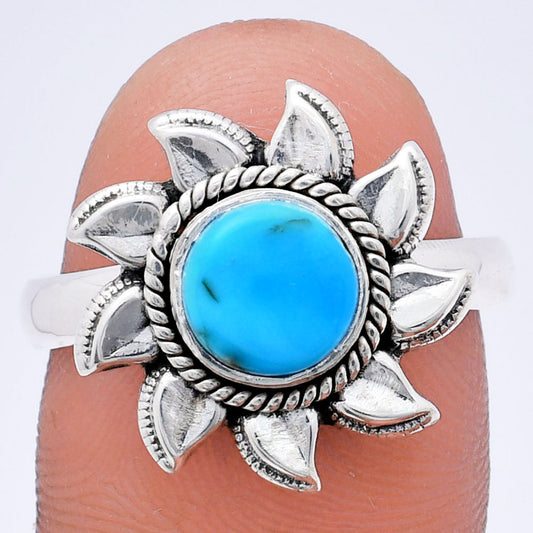 Premium Quality Sun - Sleeping Beauty Turquoise Ring size-9 R-1617 27-ER11081