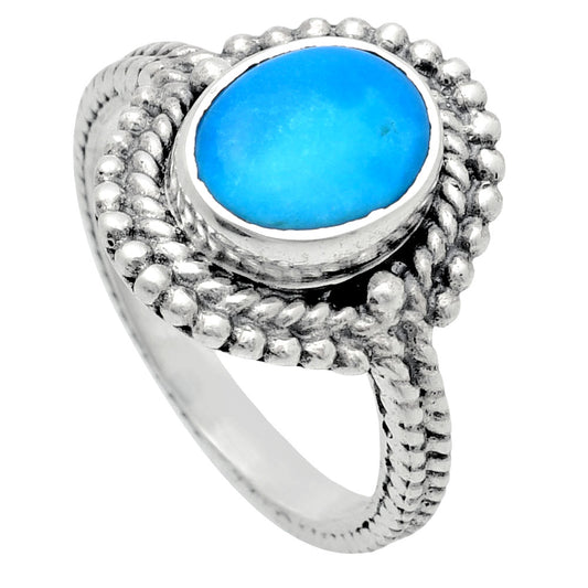 Premium Quality Sleeping Beauty Turquoise - USA Ring size-6 R-1729 27-ER11087