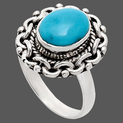 Premium Quality Sleeping Beauty Turquoise - USA Ring size-6 R-1667 27-ER11089