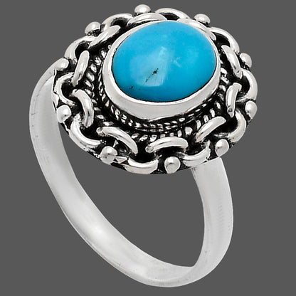 Premium Quality Sleeping Beauty Turquoise - USA Ring size-8 R-1667 27-ER11090