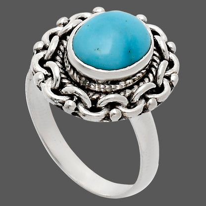 Premium Quality Sleeping Beauty Turquoise - USA Ring size-6 R-1667 27-ER11094
