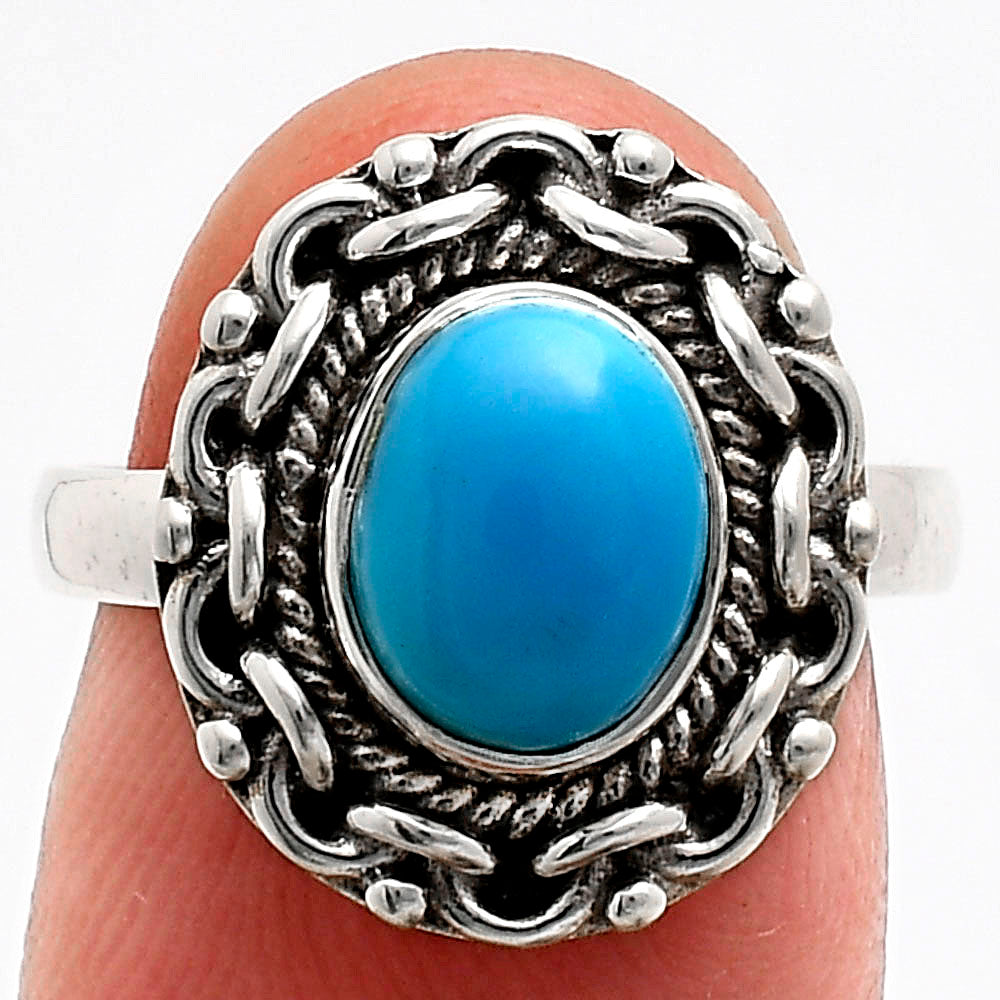 Premium Quality Sleeping Beauty Turquoise - USA Ring size-7 R-1667 27-ER11095