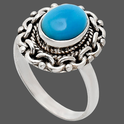 Premium Quality Sleeping Beauty Turquoise - USA Ring size-7 R-1667 27-ER11095