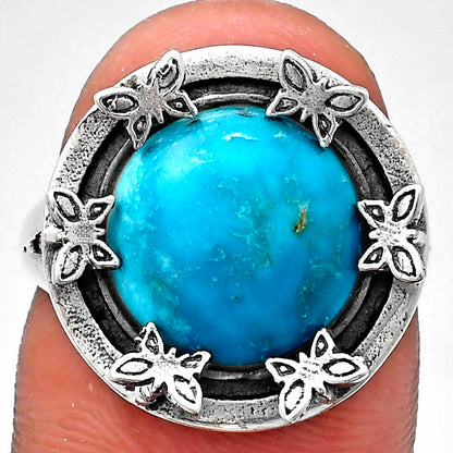 Premium Quality Turquoise Nevada Aztec Mt Ring size-7 R-1716 27-ER11108