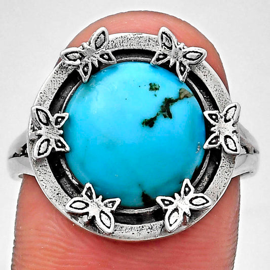 Premium Quality Turquoise Nevada Aztec Mt Ring size-9.5 R-1716 27-ER11110