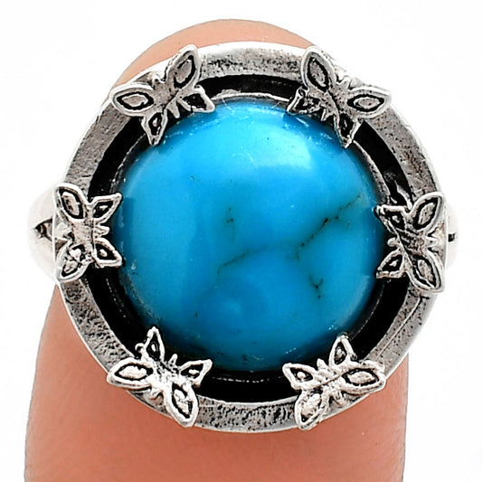 Premium Quality Turquoise Morenci Mine Ring size-8 R-1716 27-ER11112