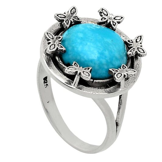 Premium Quality Turquoise Nevada Aztec Mt Ring size-8 R-1716 27-ER11116