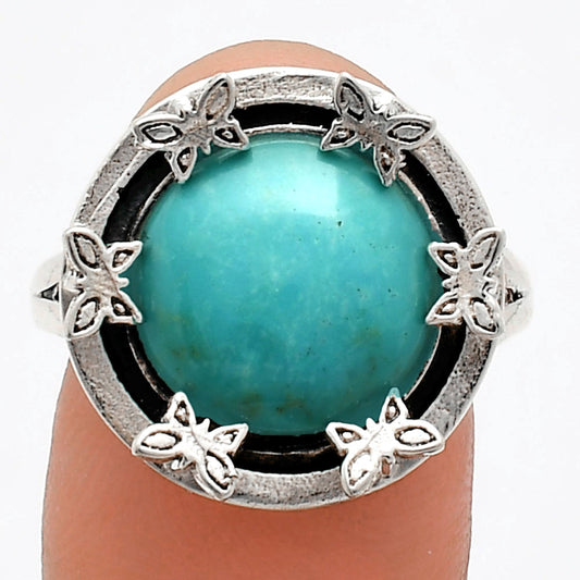 Premium Quality Turquoise Nevada Aztec Mt Ring size-8.5 R-1716 27-ER11117