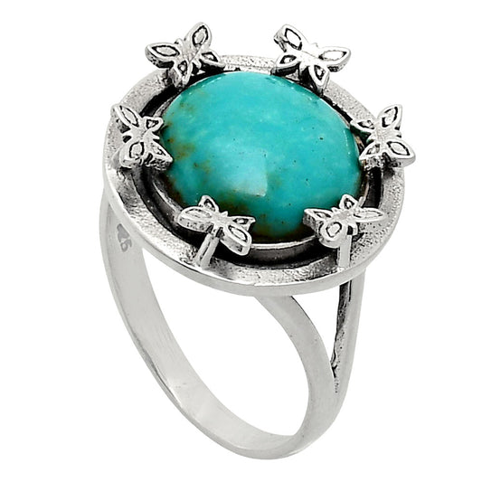 Premium Quality Turquoise Nevada Aztec Mt Ring size-8.5 R-1716 27-ER11117