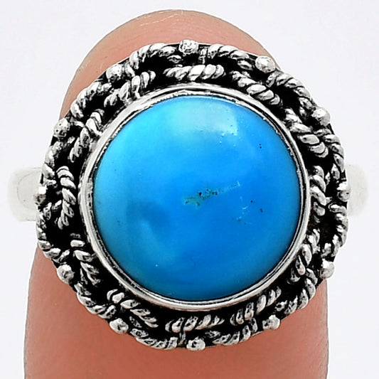 Premium Quality Sleeping Beauty Turquoise Ring size-9 R-1266 27-ER11118
