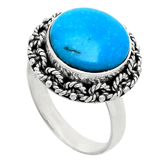Premium Quality Sleeping Beauty Turquoise Ring size-8 R-1266 27-ER11119