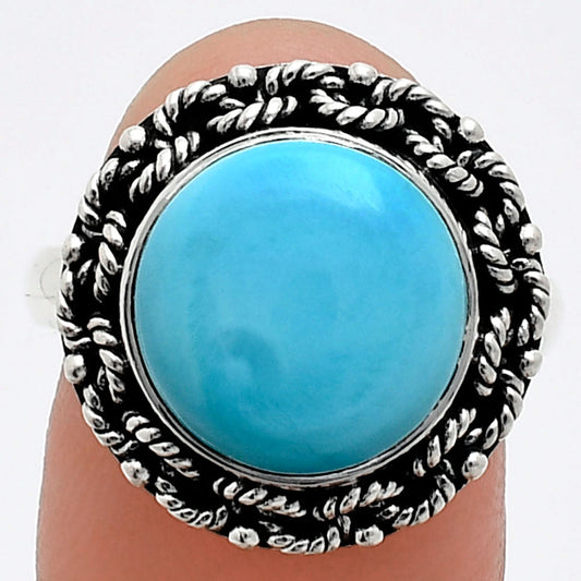 Premium Quality Sleeping Beauty Turquoise Ring size-8 R-1266 27-ER11124