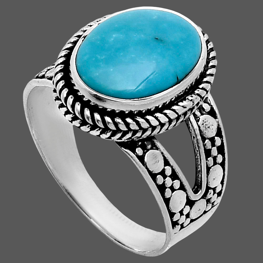 Premium Quality Sleeping Beauty Turquoise Ring size-9.5 R-1732 27-ER11130