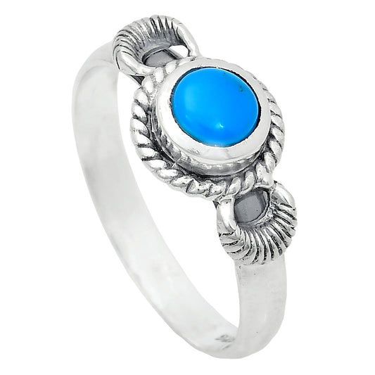Premium Quality Sleeping Beauty Turquoise - USA Ring size-8.5 R-1733 27-ER11139