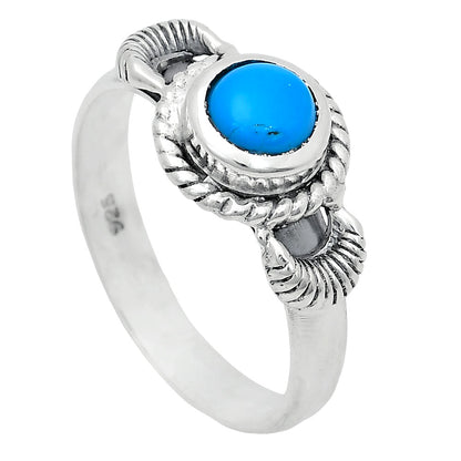 Premium Quality Sleeping Beauty Turquoise - USA Ring size-7 R-1733 27-ER11141