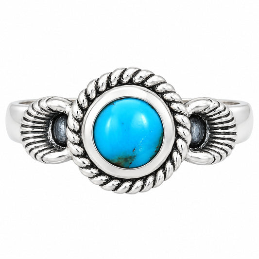 Premium Quality Sleeping Beauty Turquoise - USA Ring size-8.5 R-1733 27-ER11142