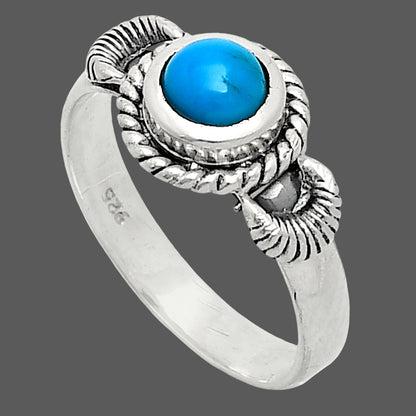 Premium Quality Sleeping Beauty Turquoise - USA Ring size-6.5 R-1733 27-ER11143