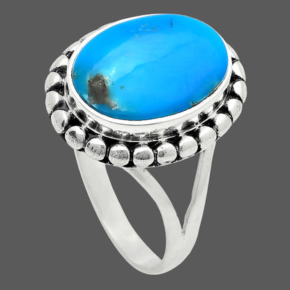 Premium Quality Turquoise Morenci Mine Ring size-9 R-1071 27-ER11149