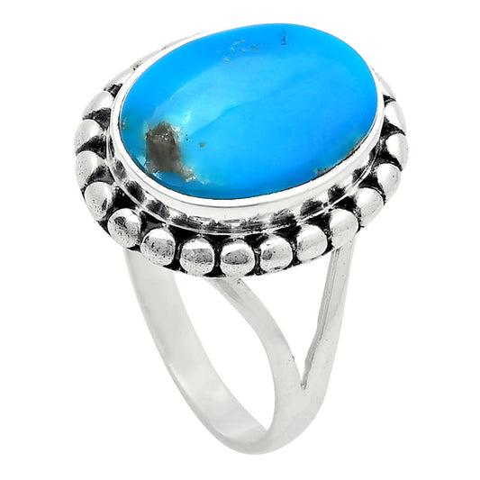 Premium Quality Turquoise Morenci Mine Ring size-9 R-1071 27-ER11149