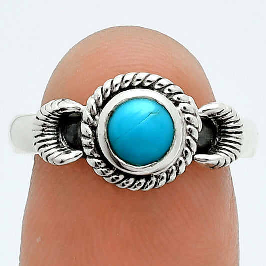 Premium Sleeping Beauty Turquoise - USA Ring size-8 R-1733 27-ER11168