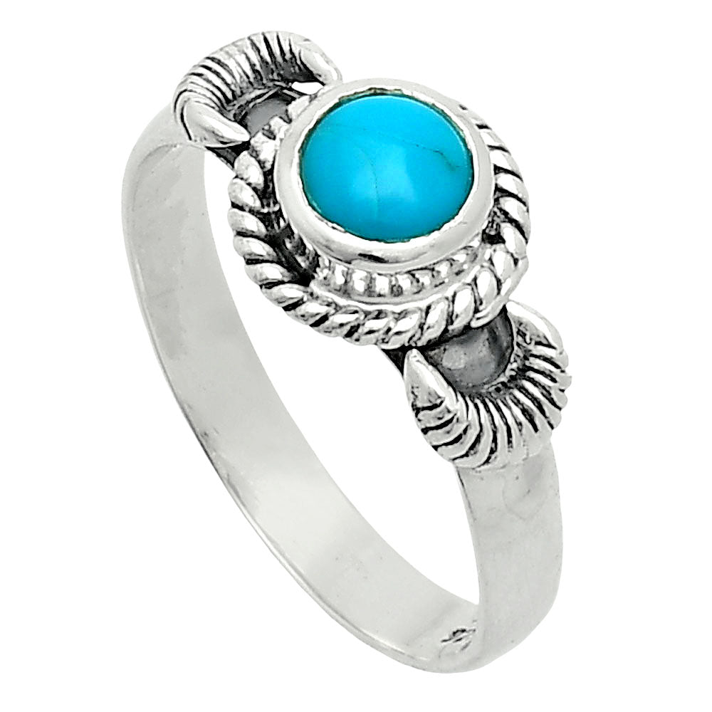 Premium Sleeping Beauty Turquoise - USA Ring size-8 R-1733 27-ER11168