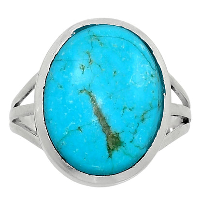 Premium Natural Turquoise Nevada Aztec Mt Ring size-7 R-1006 27-ER11186