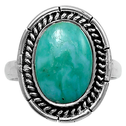 Premium Natural Turquoise Nevada Aztec Mt Ring size-8 R-1728 27-ER11215