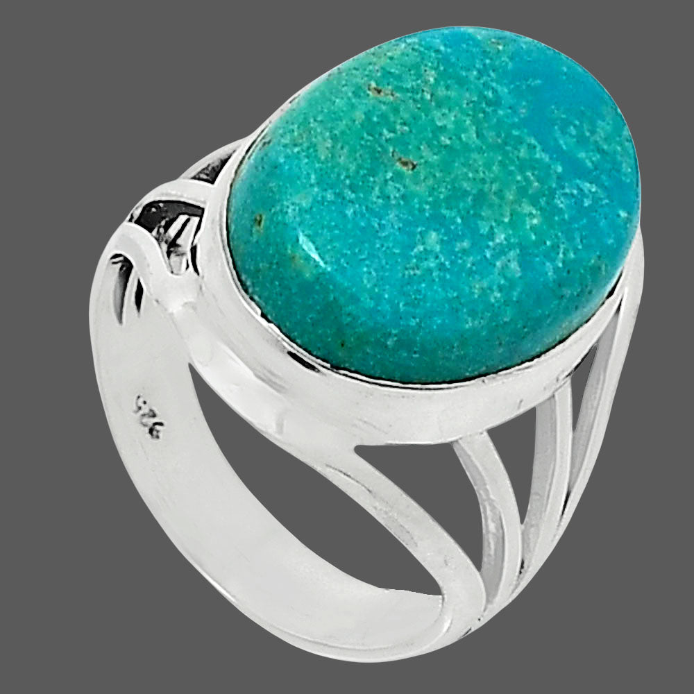 Premium Natural Turquoise Nevada Aztec Mt Ring size-8 R-1219 27-ER11235
