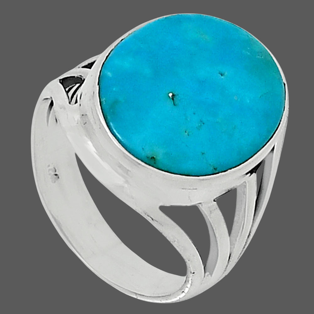 Premium Natural Turquoise Nevada Aztec Mt Ring size-8 R-1219 27-ER11236
