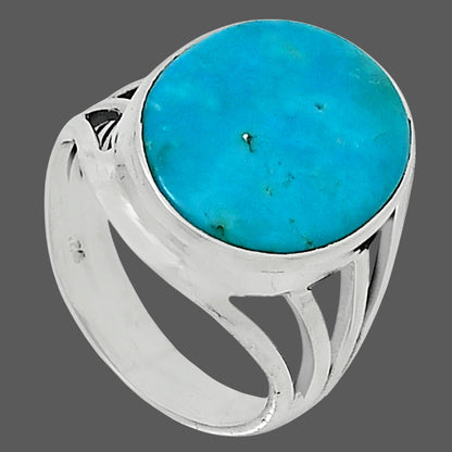 Premium Natural Turquoise Nevada Aztec Mt Ring size-8 R-1219 27-ER11236