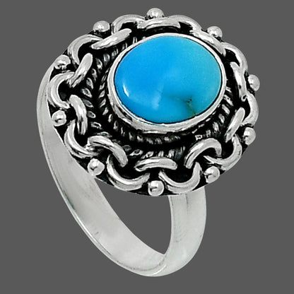 Premium Sleeping Beauty Turquoise Ring size-6 R-1667 27-ER11257