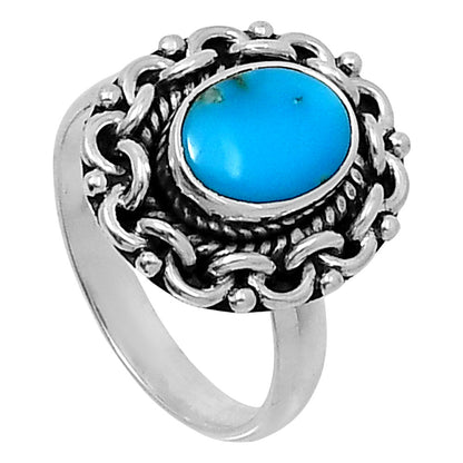 Premium Sleeping Beauty Turquoise Ring size-7 R-1667 27-ER11258