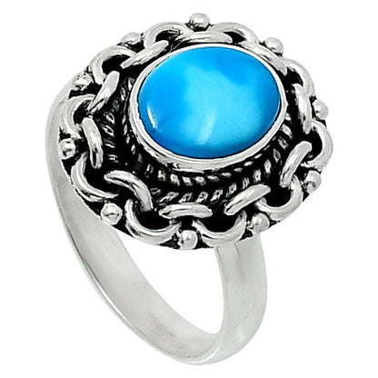 Premium Sleeping Beauty Turquoise Ring size-7 R-1667 27-ER11260