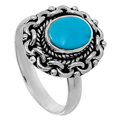 Premium Sleeping Beauty Turquoise Ring size-8 R-1667 27-ER11261