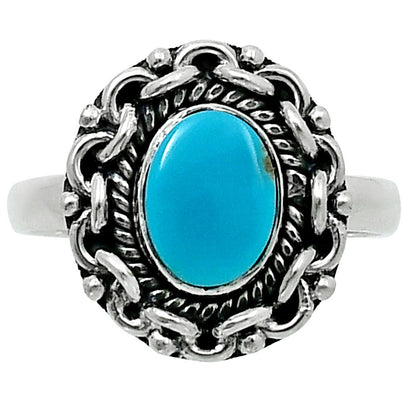 Premium Sleeping Beauty Turquoise Ring size-9 R-1667 27-ER11263