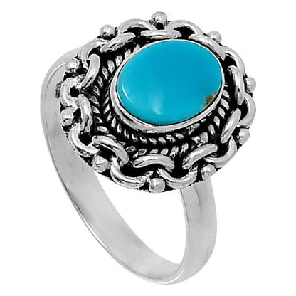Premium Sleeping Beauty Turquoise Ring size-9 R-1667 27-ER11263