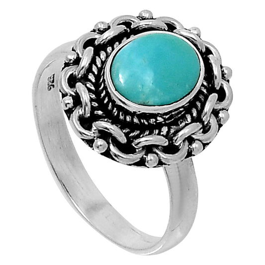 Premium Sleeping Beauty Turquoise Ring size-9 R-1667 27-ER11264