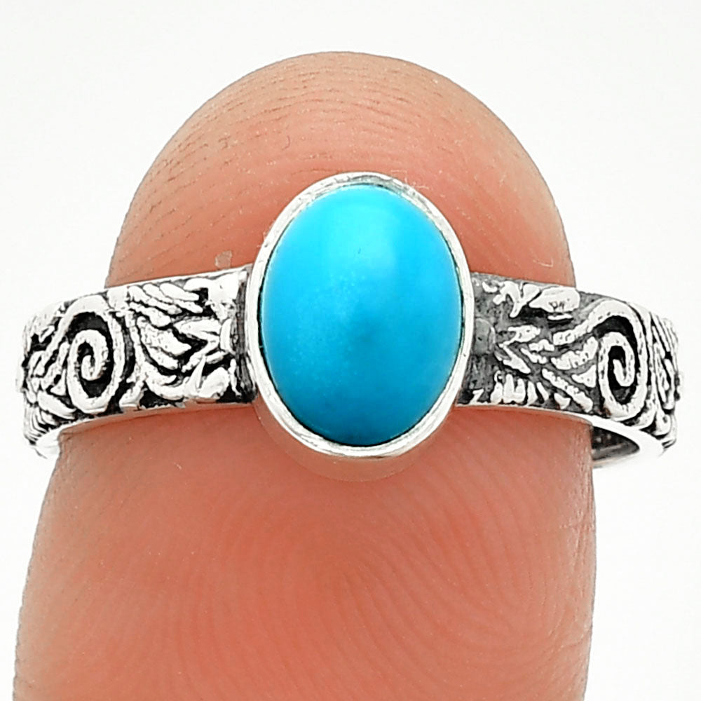 Sleeping Beauty Turquoise - USA Ring size-8 R-1055 27-ER11274