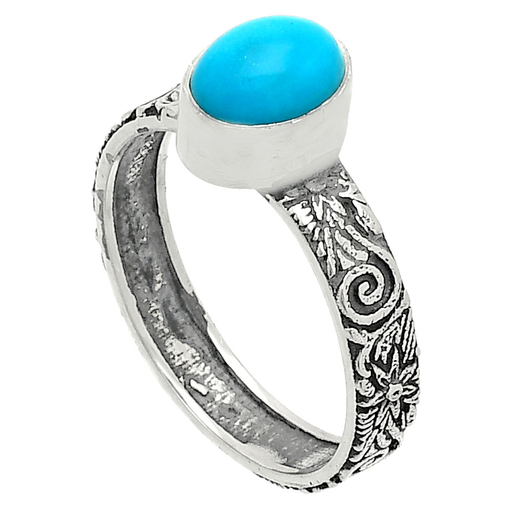 Sleeping Beauty Turquoise - USA Ring size-8 R-1055 27-ER11274