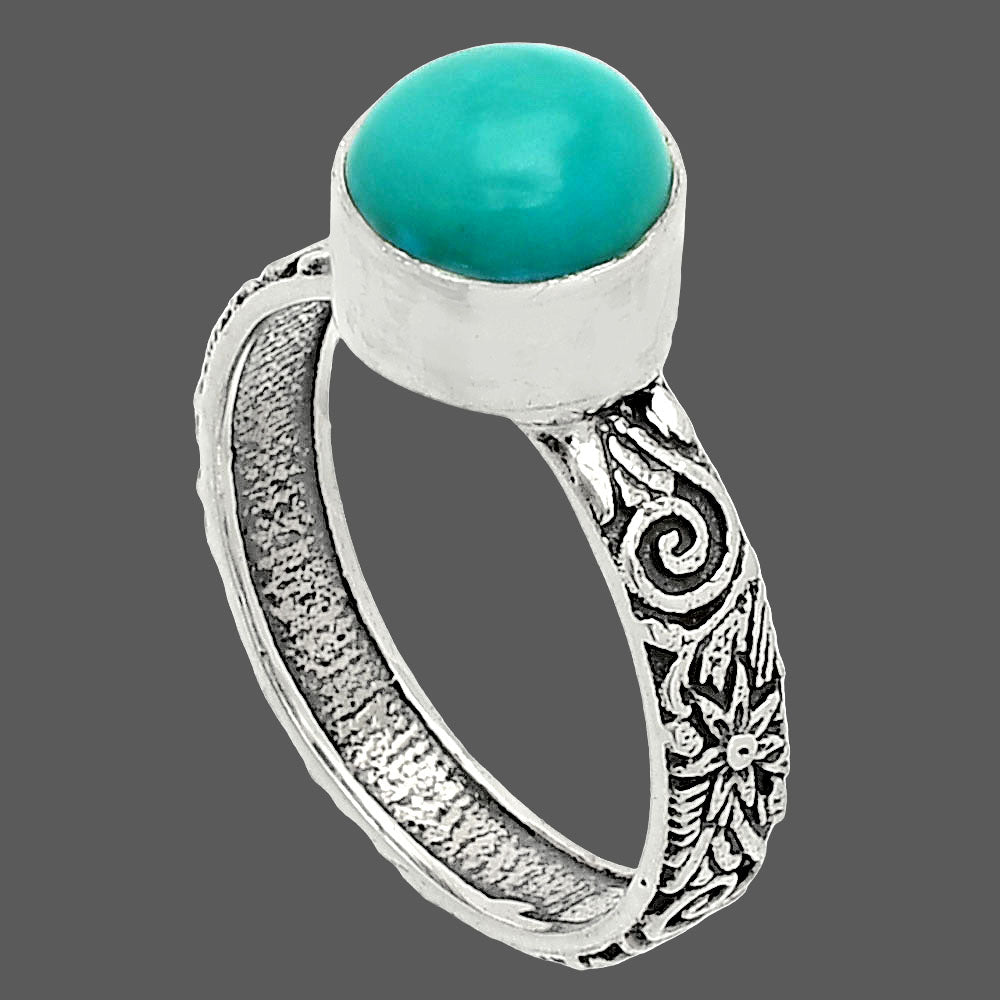 Sleeping Beauty Turquoise - USA Ring size-7 R-1055 27-ER11276
