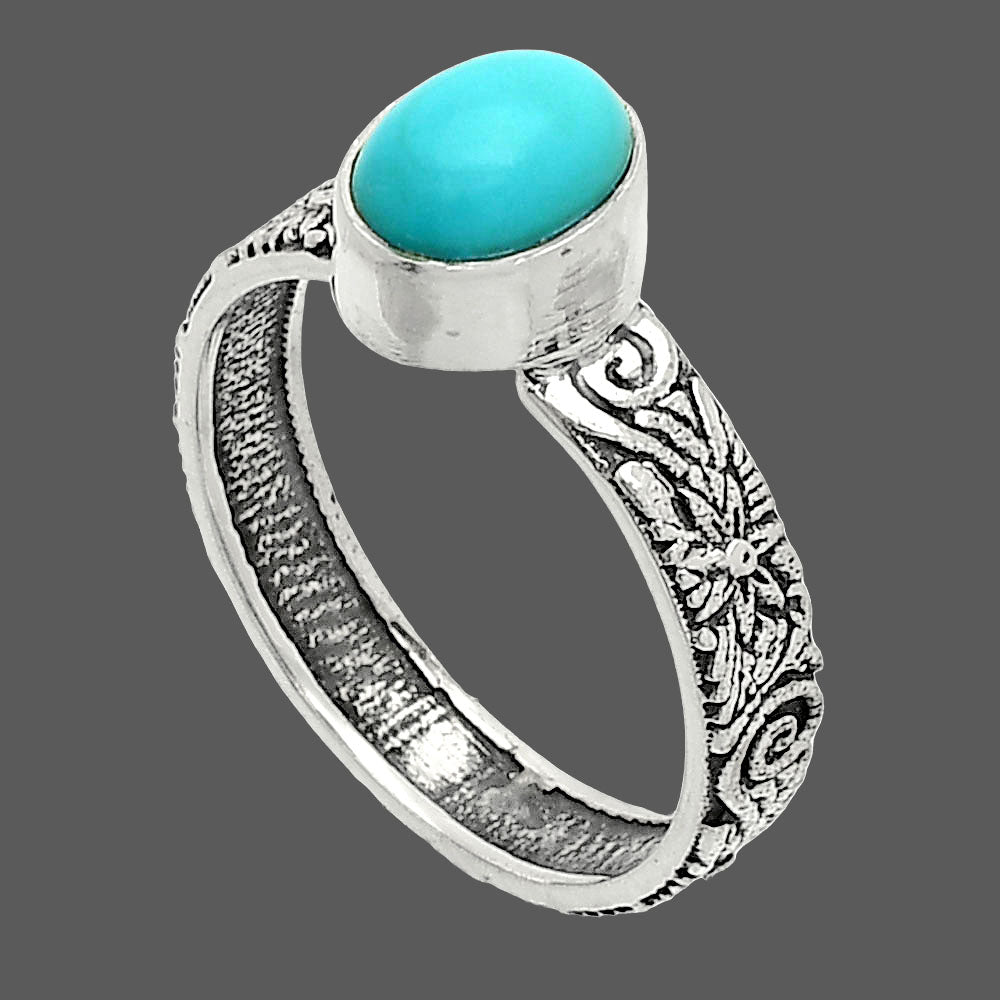 Sleeping Beauty Turquoise - USA Ring size-7 R-1055 27-ER11280