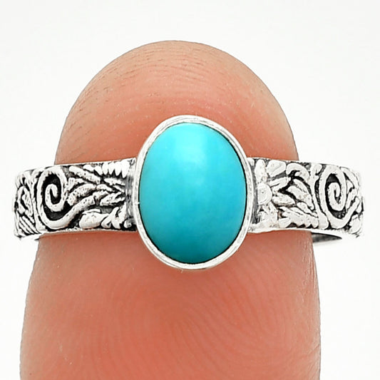 Sleeping Beauty Turquoise - USA Ring size-8 R-1055 27-ER11283