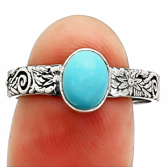 Sleeping Beauty Turquoise - USA Ring size-9 R-1055 27-ER11286