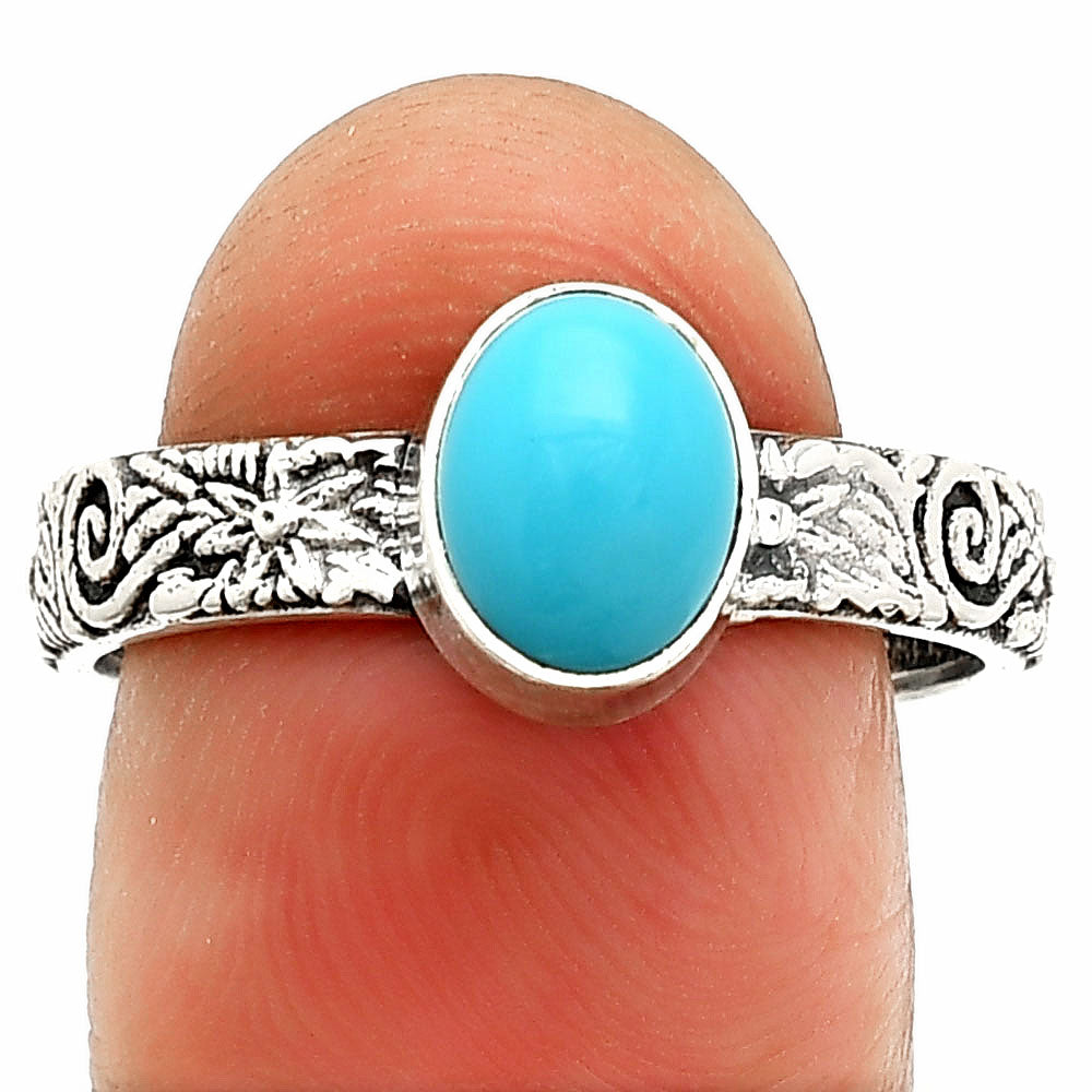 Sleeping Beauty Turquoise - USA Ring size-9 R-1055 27-ER11291
