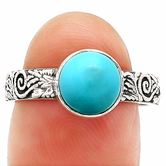 Sleeping Beauty Turquoise - USA Ring size-8 R-1055 27-ER11292