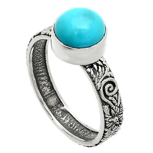 Sleeping Beauty Turquoise - USA Ring size-8 R-1055 27-ER11292