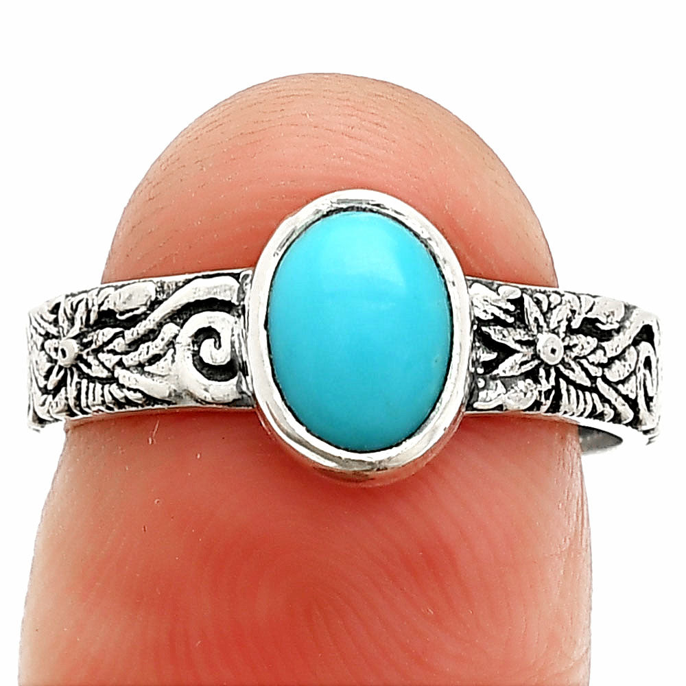 Sleeping Beauty Turquoise - USA Ring size-7 R-1055 27-ER11295