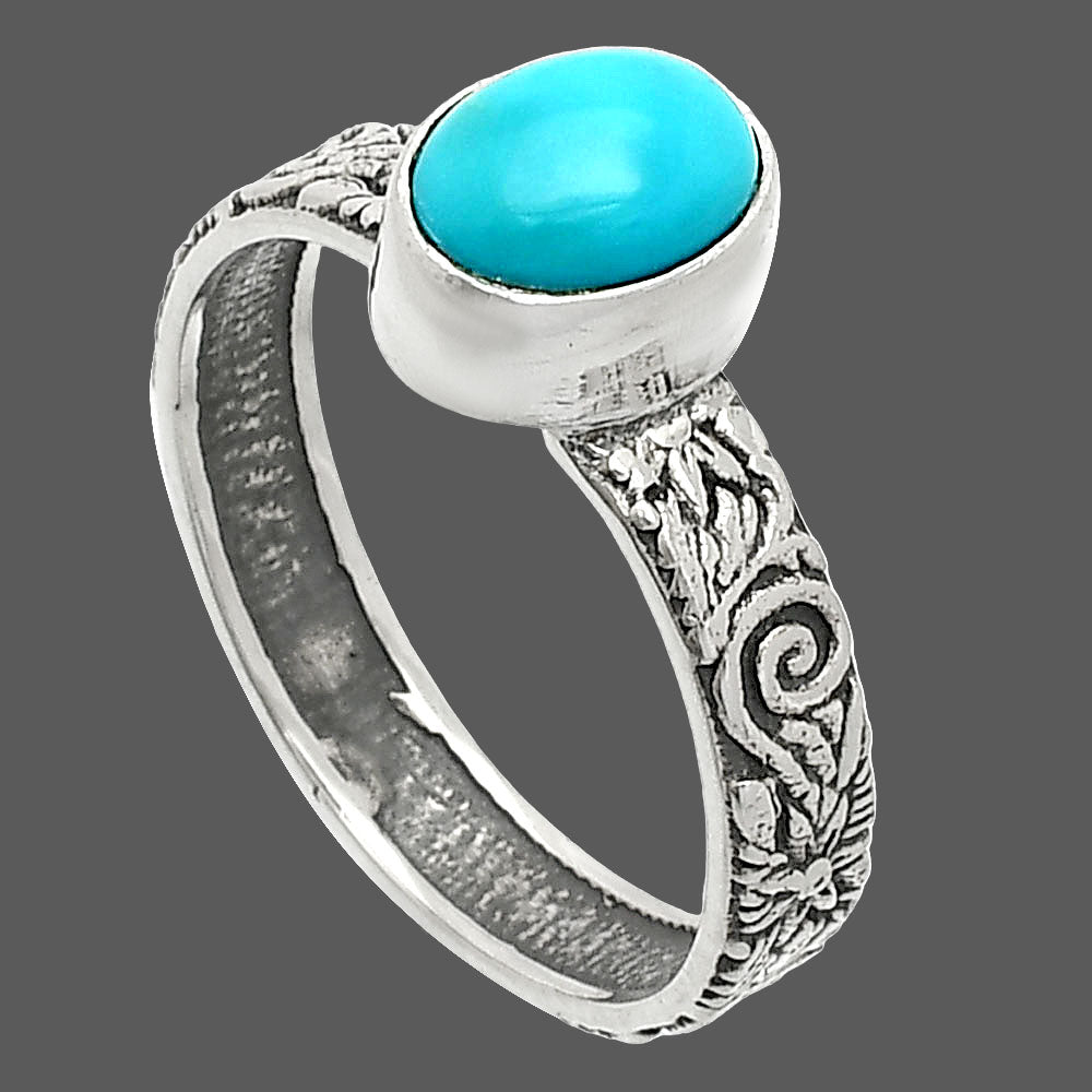 Sleeping Beauty Turquoise - USA Ring size-8 R-1055 27-ER11297