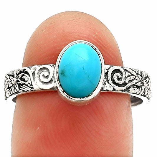 Sleeping Beauty Turquoise - USA Ring size-9 R-1055 27-ER11299