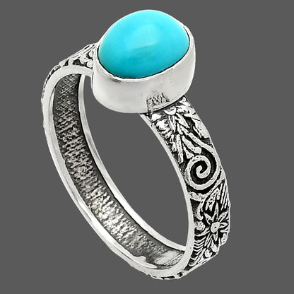 Sleeping Beauty Turquoise - USA Ring size-8 R-1055 27-ER11306